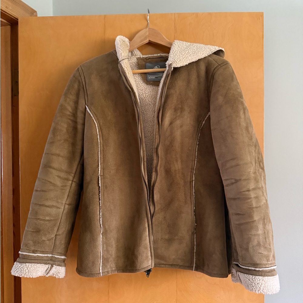 Warehouse One Faux Shearling Jacket